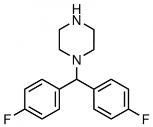 1-Bis(4-fluorophenyl)methyl piperazine 