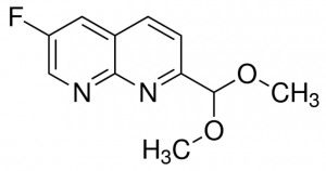 2-(Dimethoxymethyl)-6-fluoro-1,8-naphthyridine ADE000850-1G