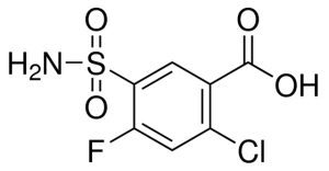 2-Chloro-4-fluoro-5-sulfamoylbenzoic acid 