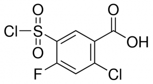 2-Chloro-5-chlorosulfonyl-4-fluorobenzoic acid 