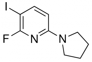 2-Fluoro-3-iodo-6-(pyrrolidin-1-yl)pyridine ADE000730-1G
