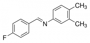 3,4-Dimethyl-N-(4-fluorobenzylidene)aniline 