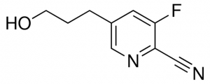 3-Fluoro-5-(3-hydroxypropyl)picolinonitrile ADE001403-1G