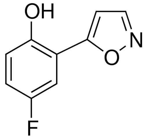 4-Fluoro-2-(5-isoxazolyl)phenol 