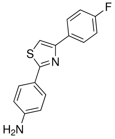 4-[4-(4-fluorophenyl)-1,3-thiazol-2-yl]aniline CDS008062-250MG