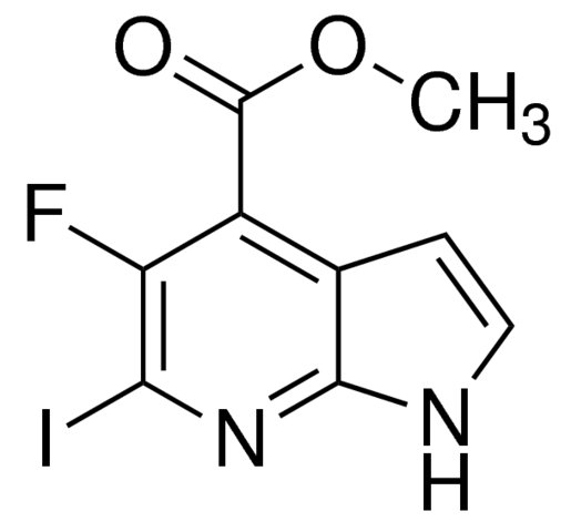 Methyl 5-fluoro-6-iodo-1H-pyrrolo[2,3-b]pyridine-4-carboxylate ADE001096-1G