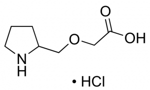 (2-Pyrrolidinylmethoxy)acetic acid hydrochloride CBR01410-1G