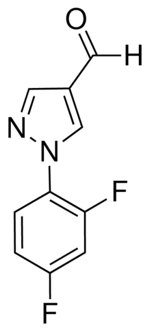 1-(2,4-Difluorophenyl)-1H-pyrazole-4-carbaldehyde JRD0037-1G