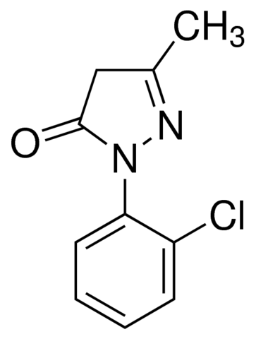 1-(2-Chlorophenyl)-3-methyl-2-pyrazolin-5-one 