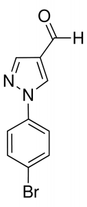1-(4-Bromophenyl)-1H-pyrazole-4-carbaldehyde JRD0034-1G
