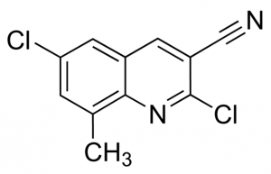 2,6-Dichloro-8-methylquinoline-3-carbonitrile BBO000096-1G