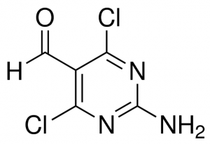 2-Amino-4,6-dichloropyrimidine-5-carboxaldehyde 656720-1G