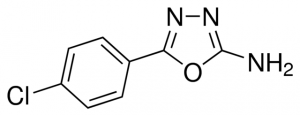 2-Amino-5-(4-chlorophenyl)-1,3,4-oxadiazole 