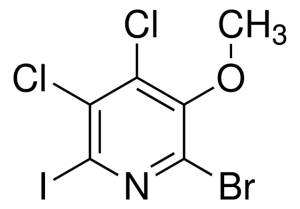 2-Bromo-4,5-dichloro-6-iodo-3-methoxypyridine ADE001320-1G
