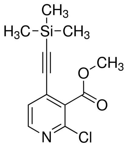 2-Chloro-4-trimethylsilanylethynyl-nicotinic acid methyl ester ADE000249-1G