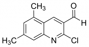 2-Chloro-5,7-dimethylquinoline-3-carboxaldehyde BBO000120-1G