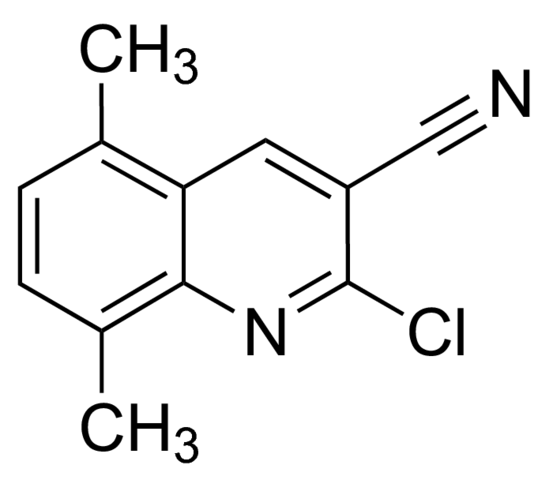 2-Chloro-5,8-dimethylquinoline-3-carbonitrile BBO000121-1G