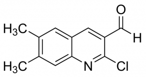 2-Chloro-6,7-dimethylquinoline-3-carboxaldehyde BBO000123-1G