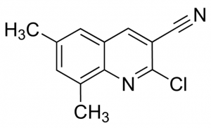 2-Chloro-6,8-dimethylquinoline-3-carbonitrile BBO000124-1G