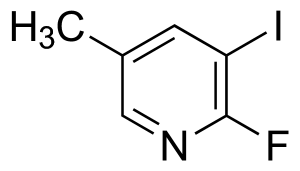 2-fluoro-3-iodo-5-methylpyridine 731390-250MG