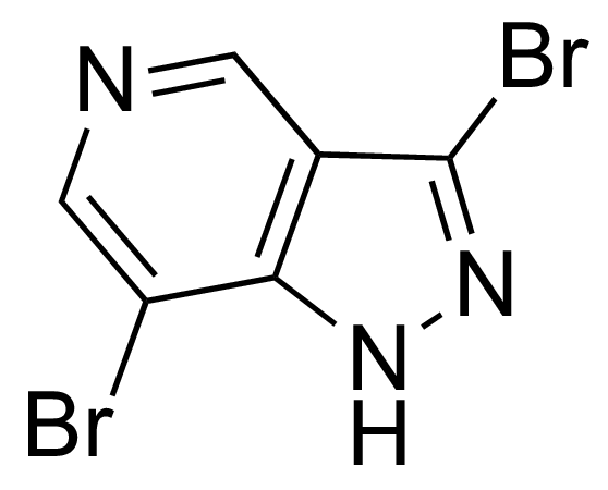3,7-Dibromo-1H-pyrazolo[4,3-c]pyridine BLN00059-1G