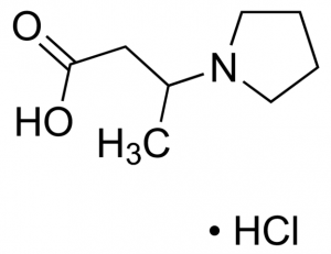 3-(1-Pyrrolidinyl)butanoic acid hydrochloride CBR01421-1G