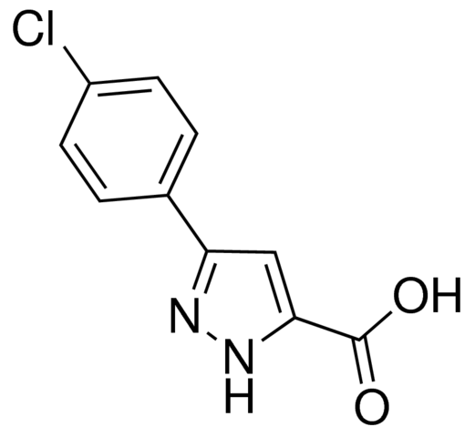 3-(4-Chlorophenyl)-1H-pyrazole-5-carboxylic acid JRD0059-1G