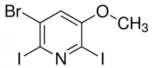 3-Bromo-2,6-diiodo-5-methoxypyridine ADE000432-1G