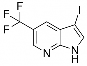3-Iodo-5-(trifluoromethyl)-1H-pyrrolo[2,3-b]pyridine ADE001013-1G