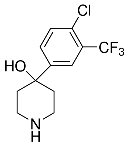 4-(4-Chloro-3-(trifluoromethyl)phenyl)-4-piperidinol 556823-25G