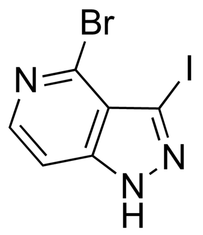 4-Bromo-3-iodo-1H-pyrazolo[4,3-c]pyridine BLN00064-1G