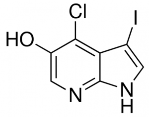 4-Chloro-3-iodo-1H-pyrrolo[2,3-b]pyridin-5-ol ADE001418-1G