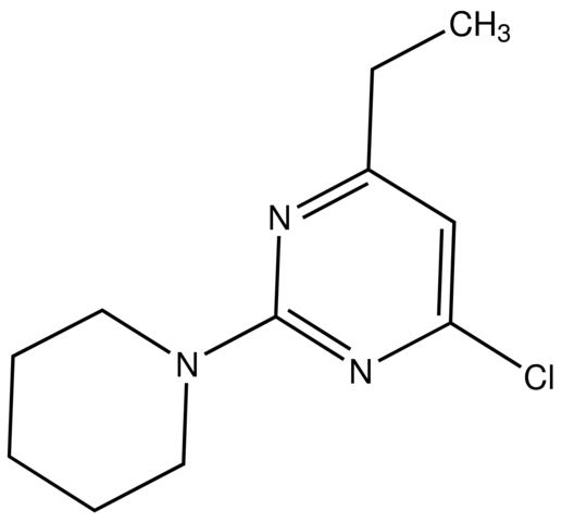 4-Chloro-6-ethyl-2-piperidin-1-ylpyrimidine CBR00584-1G