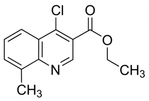 4-Chloro-8-methyl-quinoline-3-carboxylic acid ethyl ester BBO000003-1G