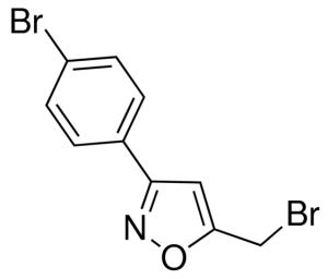 5-(Bromomethyl)-3-(4-bromophenyl)isoxazole JRD0143-1G