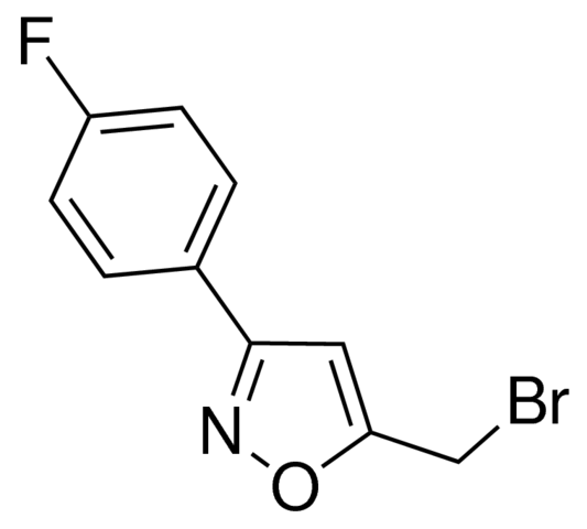 5-(Bromomethyl)-3-(4-fluorophenyl)isoxazole JRD0144-1G