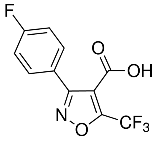 5-(Trifluoromethyl)-3-(4-fluorophenyl)isoxazole-4-carboxylic acid JRD0127-1G