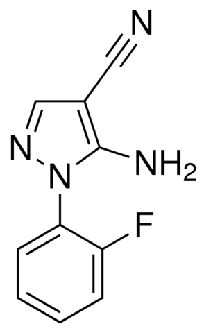 5-Amino-1-(2-fluorophenyl)-1H-pyrazole-4-carbonitrile JRD0042-1G