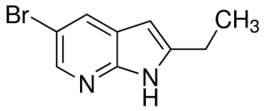 5-Bromo-2-ethyl-1H-pyrrolo[2,3-b]pyridine ADE001051-1G
