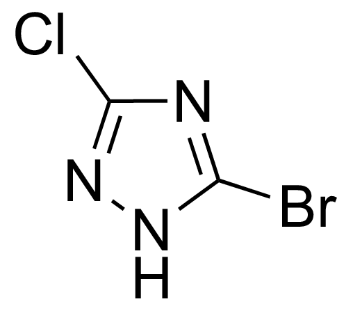 5-Bromo-3-chloro-1H-1,2,4-triazole CBR01726-1G