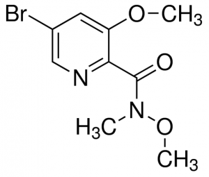 5-Bromo-N,3-dimethoxy-N-methylpicolinamide ADE000641-1G