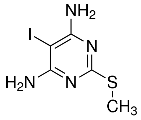 5-Iodo-2-(methylthio)pyrimidine-4,6-diamine ANV00137-1G