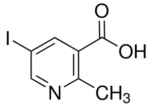 5-Iodo-2-methylpyridine-3-carboxylic acid 717584-500MG