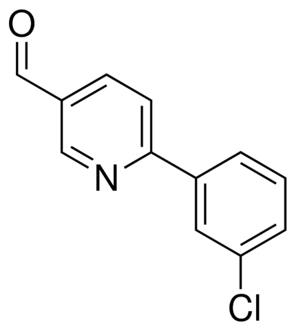 6-(3-chlorophenyl)pyridine-3-carboxaldehyde CDS008368-100MG