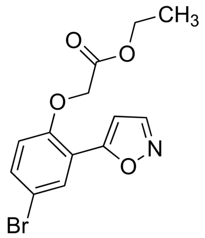 Ethyl 2-(4-bromo-2-(isoxazol-5-yl)phenoxy)acetate JRD0240-1G