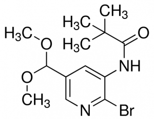 N-(2-Bromo-5-(dimethoxymethyl)pyridin-3-yl)pivalamide ADE000646-1G