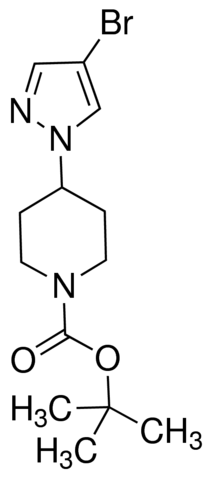 tert-Butyl 4-(4-bromopyrazol-1-yl)piperidine-1-carboxylate ANV00076-1G