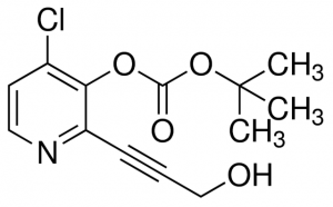 tert-Butyl 4-chloro-2-(3-hydroxyprop-1-ynyl)pyridin-3-yl carbonate ADE000801-1G