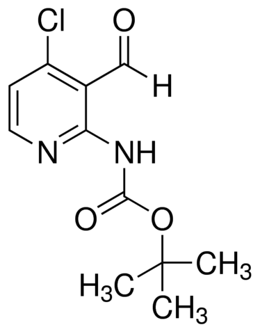 tert-Butyl 4-chloro-3-formylpyridin-2-ylcarbamate ADE000812-1G