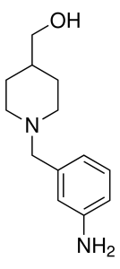 (1-[(3-aminophenyl)methyl]piperidin-4-yl)methanol CDS013203-10MG